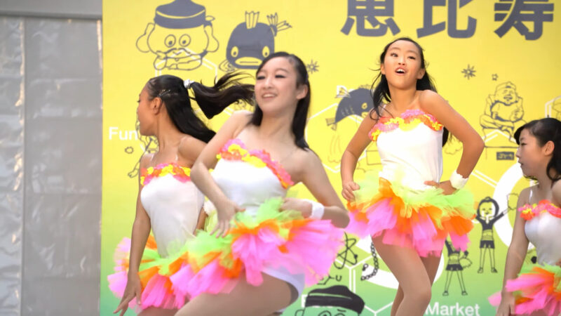 【美少女】 チアダンス 恵比寿文化祭2015 ① [4k] 01:00