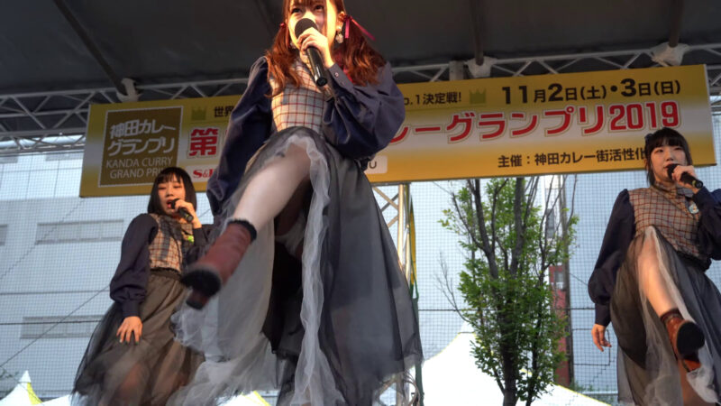 Anoco._あの子/小川町公園特設野外ステージ(2019.11.2)【4K】Japanese Girls Idol Group 03:06
