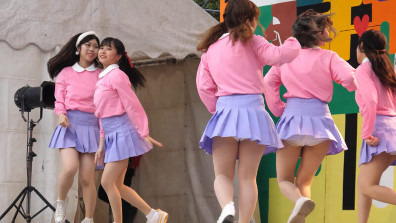 Female college student dance circle② 02:05