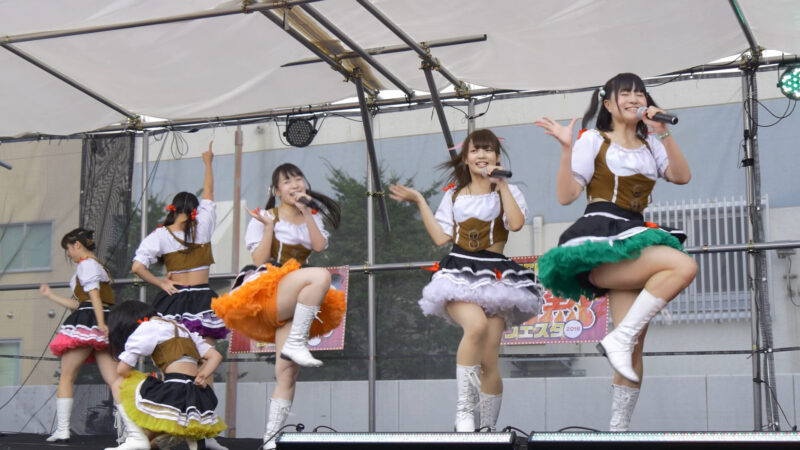 【4K】2代目HAPPY少女♪ 「祭り」 MEGAドン・キホーテ新川店 北海道のアイドル (16 09 24) 04:31