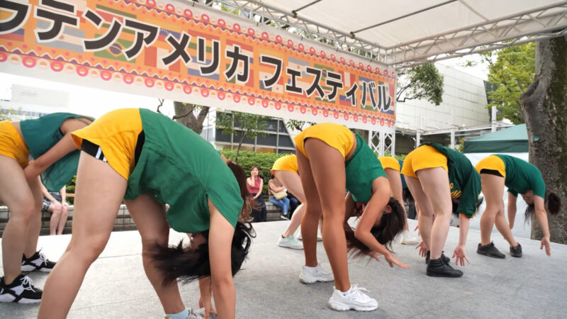 ダンス ラテンアメリカフェスティバル2019 Japanese girls [4k60p] 00:36