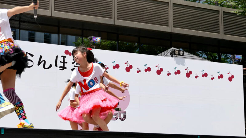 さくらんぼんBom 日本一さくらんぼ祭り　市役所前ステージ 2015/6/21 17:00