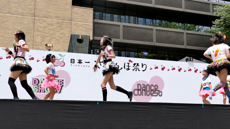 さくらんぼんBom 日本一さくらんぼ祭り　市役所前ステージ 2015/6/21 20:40