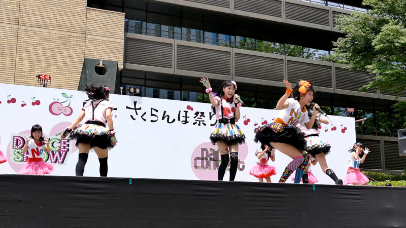 さくらんぼんBom 日本一さくらんぼ祭り　市役所前ステージ 2015/6/21 21:51