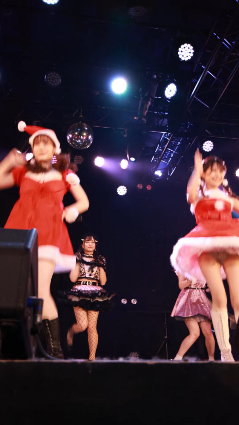 YUMENOHANASHI Xmas Special Live 2022 夢の扉 fairy☆group『私を推しにしちゃえば？』『Twinkle☆Dream』推し縦動画 ４K30fps 00:46