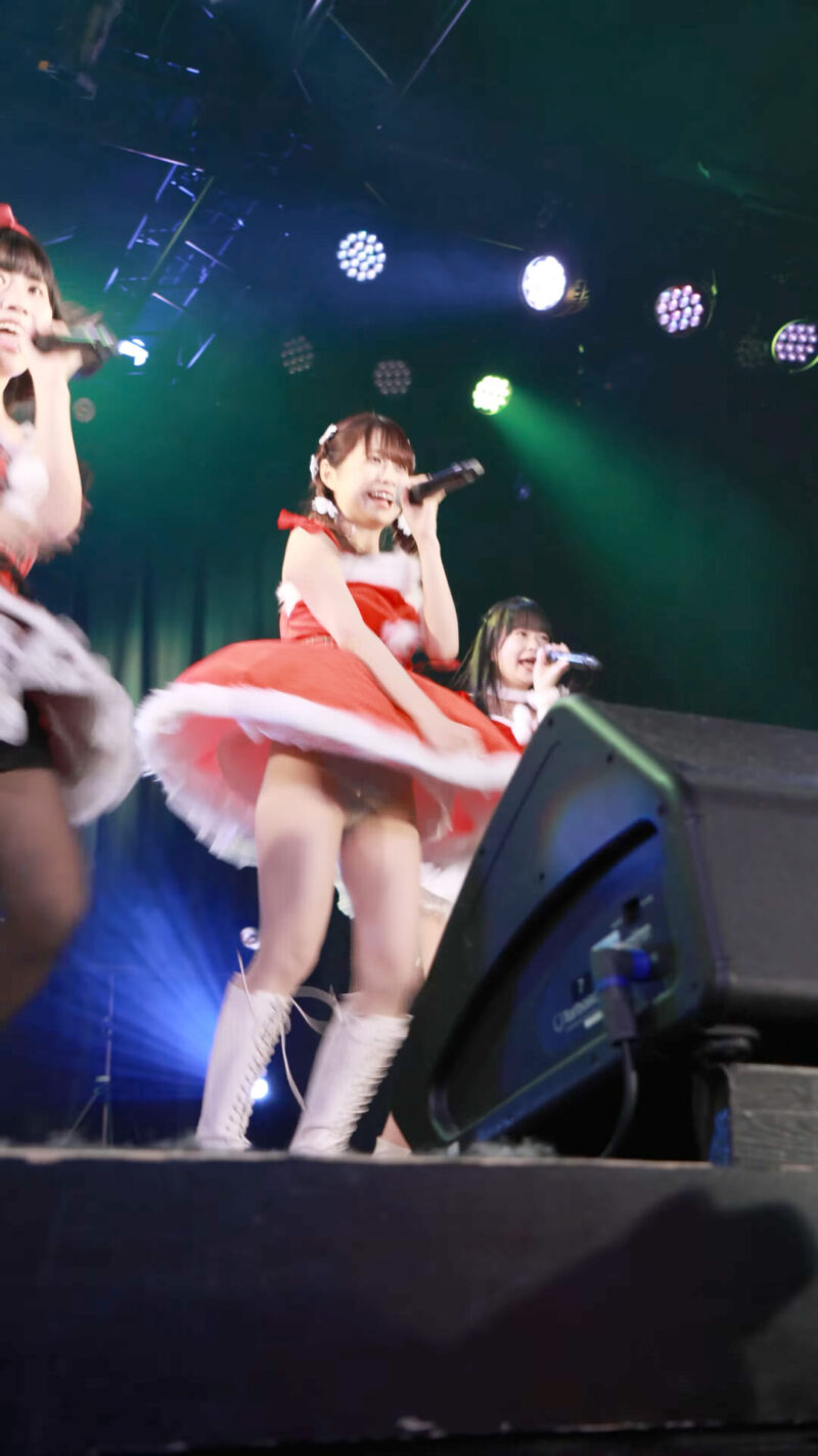 YUMENOHANASHI Xmas Special Live 2022 夢の扉 fairy☆group『私を推しにしちゃえば？』『Twinkle☆Dream』推し縦動画 ４K30fps 06:53（色調補正版）